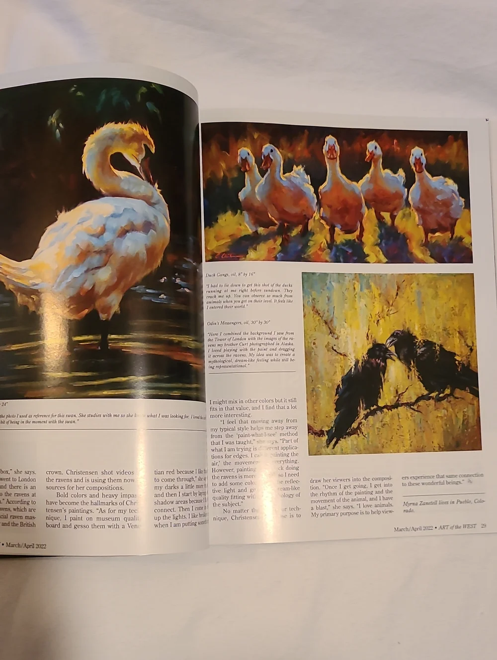Art Of The West 3 Issues, Beautiful Art And Stories Magazine Mar May July 2022
